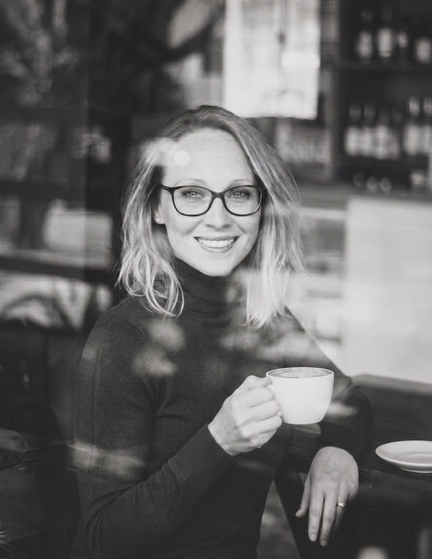 Portrait of Angelique Christin, founder of Scribe Atlas